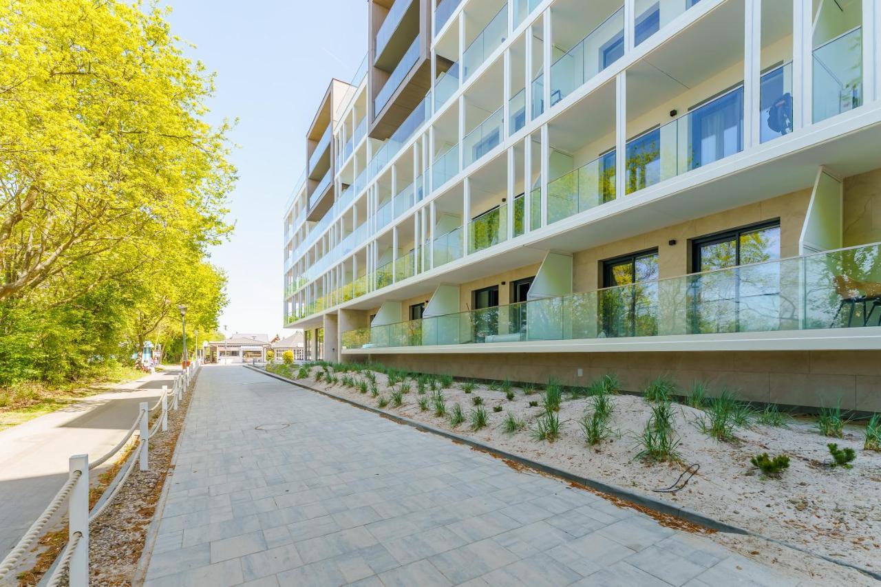 Apartament Kapitanski Z Widokiem Na Morze 4 Pietro - By Perlowa Przystan Rent Sianozety Εξωτερικό φωτογραφία