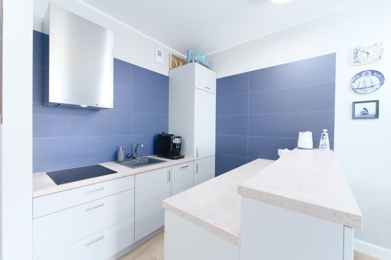 Apartament Kapitanski Z Widokiem Na Morze 4 Pietro - By Perlowa Przystan Rent Sianozety Εξωτερικό φωτογραφία