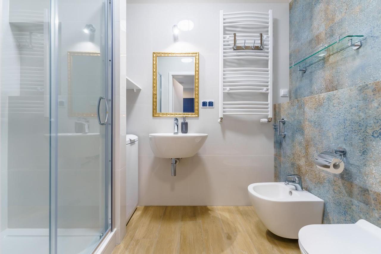 Apartament Kapitanski Z Widokiem Na Morze 4 Pietro - By Perlowa Przystan Rent Sianozety Εξωτερικό φωτογραφία