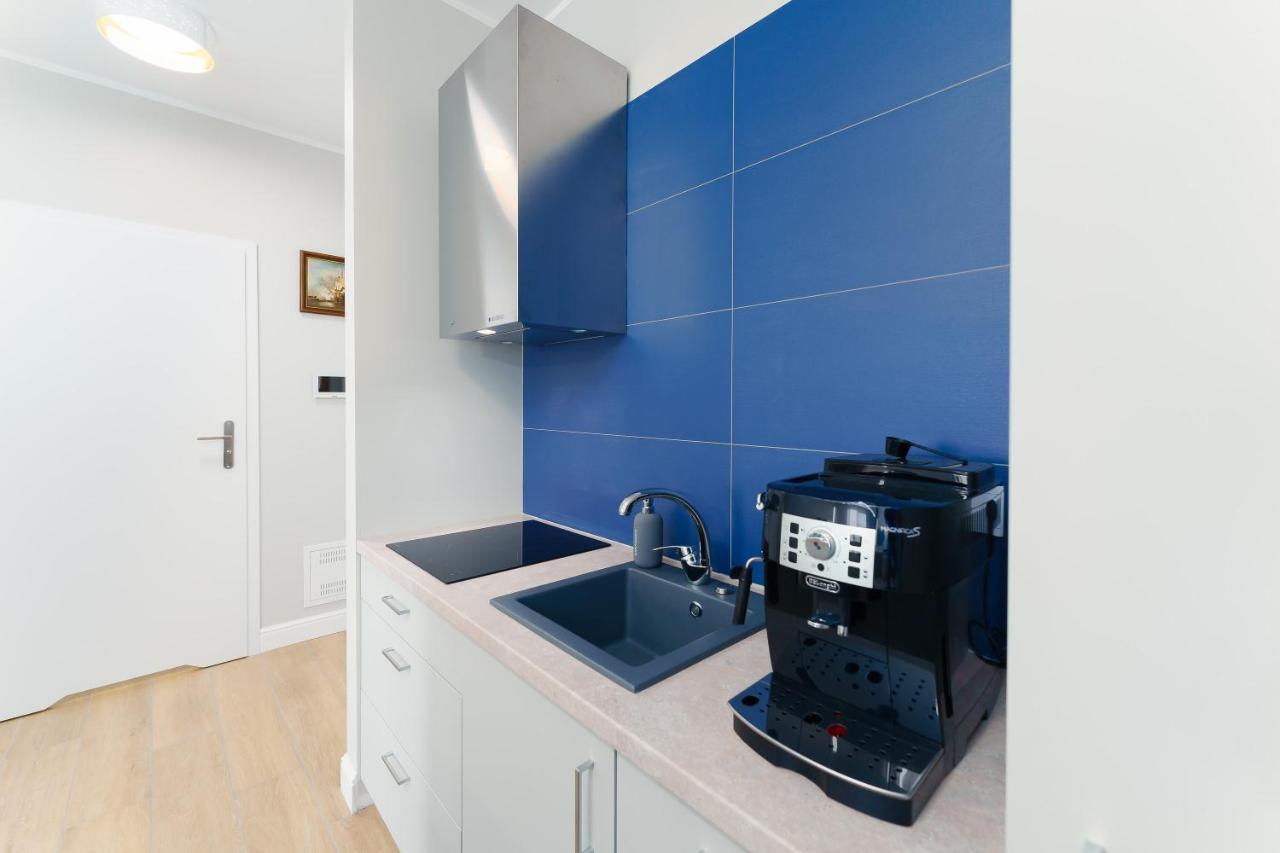 Apartament Kapitanski Z Widokiem Na Morze 4 Pietro - By Perlowa Przystan Rent Sianozety Εξωτερικό φωτογραφία